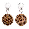 Top picks on Ebay for Hand Engraving Firearms Mate Gourd 'Sunflower' Handcrafted Dangle Earrings (Peru)