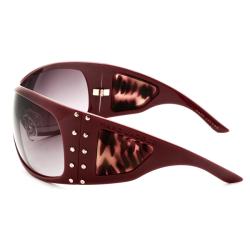 Marc Jacobs Women's Burgundy Wrap Sunglasses 