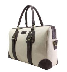 Nunzia Women's Beige Lily 13-inch Laptop Tote