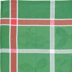 Jacquard Green Noel Tea Towels (Set of 2)