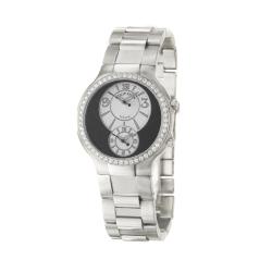 Philip Stein Women's 'Modern' Stainless Steel Quartz Diamond Watch