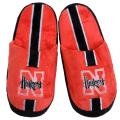 Nebraska Cornhuskers Striped Slide Slippers