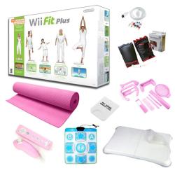 Nintendo Wii Fit Plus Super Fitness Bundle