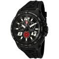 Swiss Legend Men's Sprint Racer Black Rubber Chronograph Watch