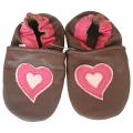 Baby Pie Pink Hearts Leather Girl's Shoes