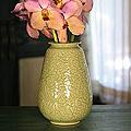 Celadon Ceramic 'Divine Profusion' Vase (Thailand)