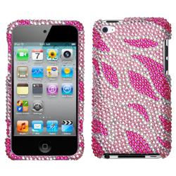 Premium iPod Touch 4th Generation Autumn Leaves Rhinestone Case