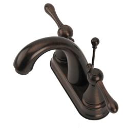 Fontaine Amalfi 4-inch Centerset Oil-rubbed Bronze Bathroom Faucet