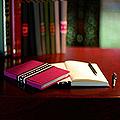 Set of 2 Handcrafted Paper 'Hill Tribe Memories' Journals (Thailand)