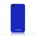 Mivizu Endulge Royal Blue Apple iPhone 4, 4S, 4GS Generation Silicone Skin Case Cover