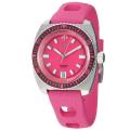 Zodiac Women's 'Diver' Stainless Steel and Rubber Quartz Watch
