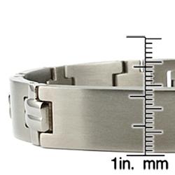 Men's Titanium Watch Link ID Bracelet