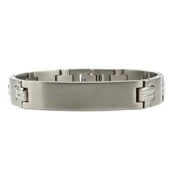 Men's Titanium Watch Link ID Bracelet