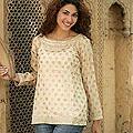 Silk 'Golden' Tunic (India)