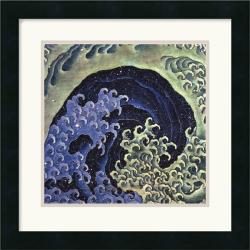 Katsushika Hokusai 'Feminine Wave' Framed Art Print