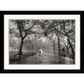 Henri Silberman 'Poet's Walk' Framed Art Print