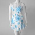 Happie Brand Women's Plus Size Satin Chemise Nightie