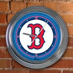 Boston Red Sox 15-inch Neon Clock