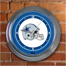 Dallas Cowboys 15-inch Neon Clock