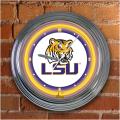 Louisiana State Tigers 15-inch Neon Clock