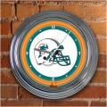 Miami Dolphins 15-inch Neon Clock