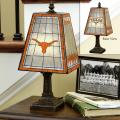 Texas Longhorns 14-inch Art Glass Lamp