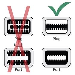 Mini DisplayPort to DVI Adapter/ 6-foot DVI to Component Cable
