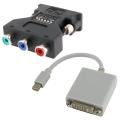 Mini DisplayPort to DVI Adapter/ DVI to HDTV Component Adapter