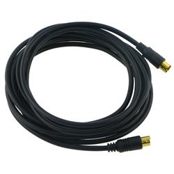 12-foot Black S-Video Cable