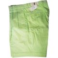 Vardon Men's White/ Green Stripe Golf Shorts