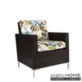 Free efficient info on Vintage Rca 45 Record Players Angelo:HOME Napa Springs Vintage Floral Blue Outdoor Resin Wicker Arm Chair