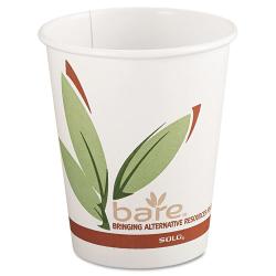 SOLO Bare PCF 8-oz Paper Hot Cups 