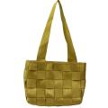 Recycled Seatbelt Beige Porsche Handbag (India)