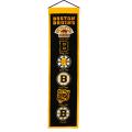 Boston Bruins Wool Heritage Banner