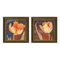 Amy Melious 'Dusk Tulip' Framed 2-piece Art Set