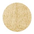 Handmade Alexa Standard Natural Flokati New Zealand Wool Shag Rug (8' Round)