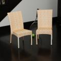 Children's All-weather Orange Wicker Chairs (Set of 2)