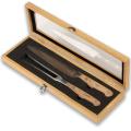 Laguiole Select Natural Pakka Wood 2-piece Carving Set