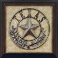 Antonio 'Iron Texas Star' Framed Metal Wall Art