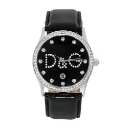 Dolce & Gabbana Women's Gloria Black Dial Watch
