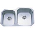 Stainless Steel 31-inch Undermount Double Bowl Kitchen Sink