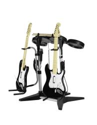 Atlantic JamStand 2 With 1 Guitar Stand and 1 Microphone Clip For Rock Band and Guitar Hero 45506110