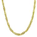 10k Yellow Gold 18-inch Singapore Necklace