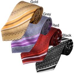 Boston Traveler St. P Men's Microfiber Tie and Hanky Set