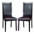 Sweden Dark Brown Modern Dining Chairs (Set of 2)