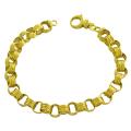 14k Yellow Gold Multi-rolo Belcher Bracelet