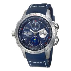 Hamilton Men's 'Khaki Navy' Stainless Steel, Rubber Automatic Watch.