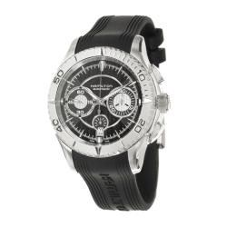 Hamilton Men's 'Seaview' Stainless Steel and Rubber Automatic Watch