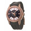 Hamilton Men's 'Seaview' Rose Goldtone Steel, Rubber Automatic Watch