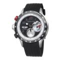 Hamilton Men's 'Khaki Aviation' Stainless Steel and Rubber Watch